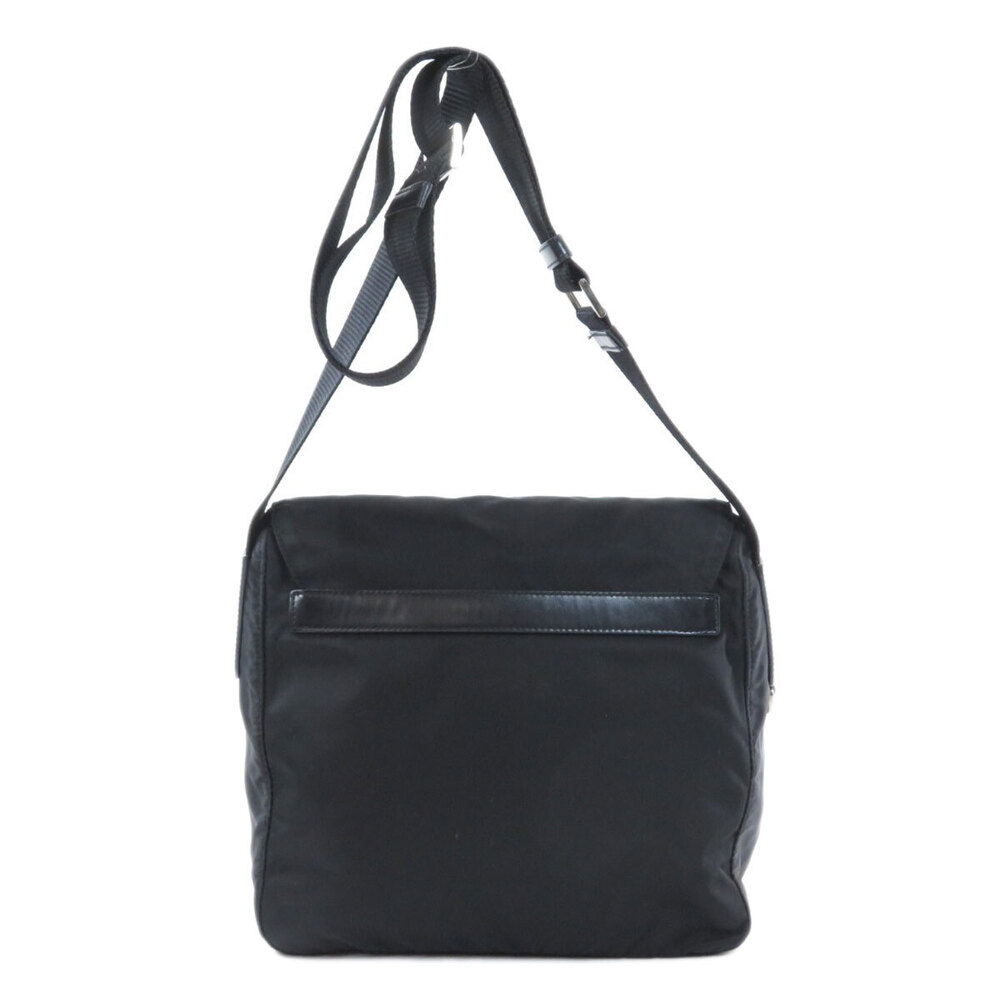 Prada logo plate shoulder bag nylon - Picture 2 of 10